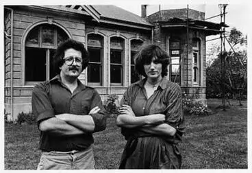 Image: Alister Taylor and Deborah Coddington 1978