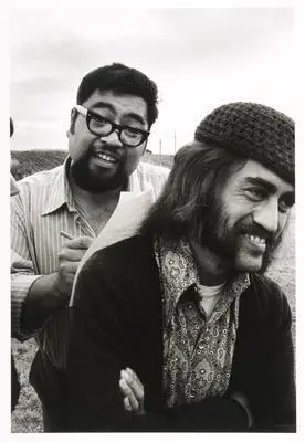 Image: Te Kaha-nui-a-tiki marae, Te Kaha. Buck Nin and Wiremu Henare. June 1973