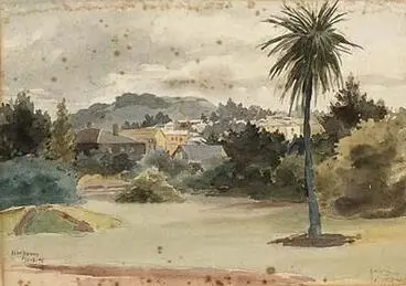 Domain Looking Towards Mt Eden Image: Domain Looking Towards Mt Eden