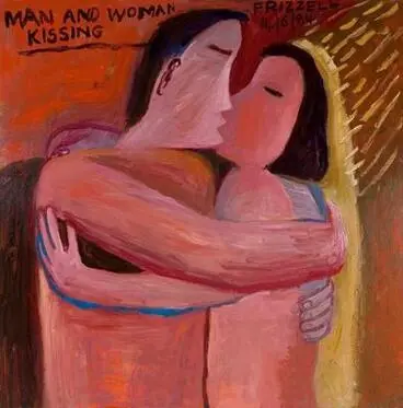 Image: Man And Woman Kissing