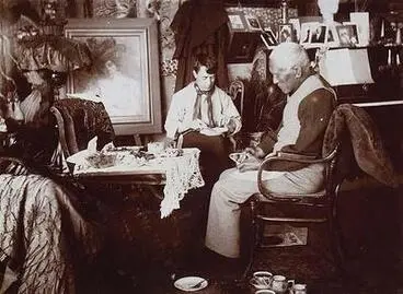 Goldie with Kamariera Te Wharepapa Image: Goldie with Kamariera Te Wharepapa