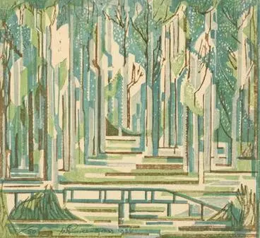 Image: Bridge and Trees