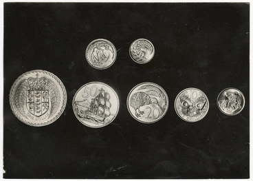 Seven coins photographed at the royal mint Image: Seven coins photographed at the royal mint