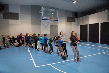 Image: Children's Olympics at the Grace Vineyard Beach Campus