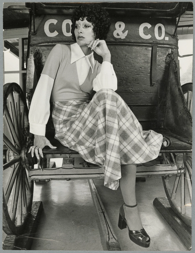 Image: Model on Cobb & Co coach