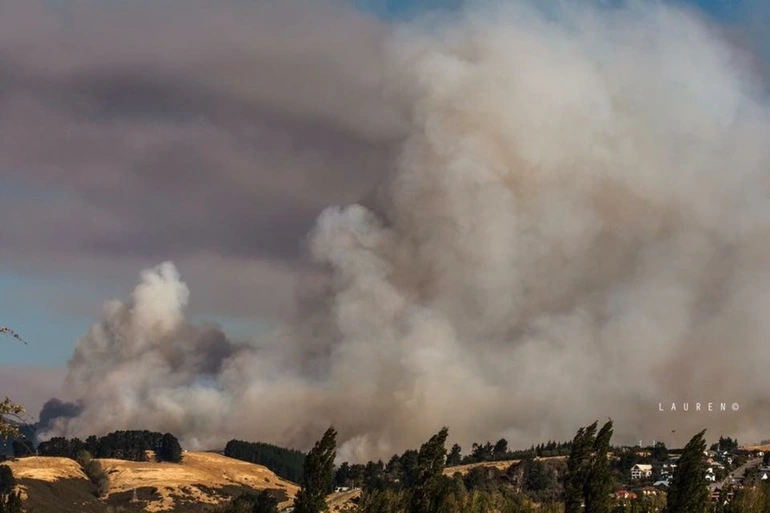 Image: Port Hills Fire 2017