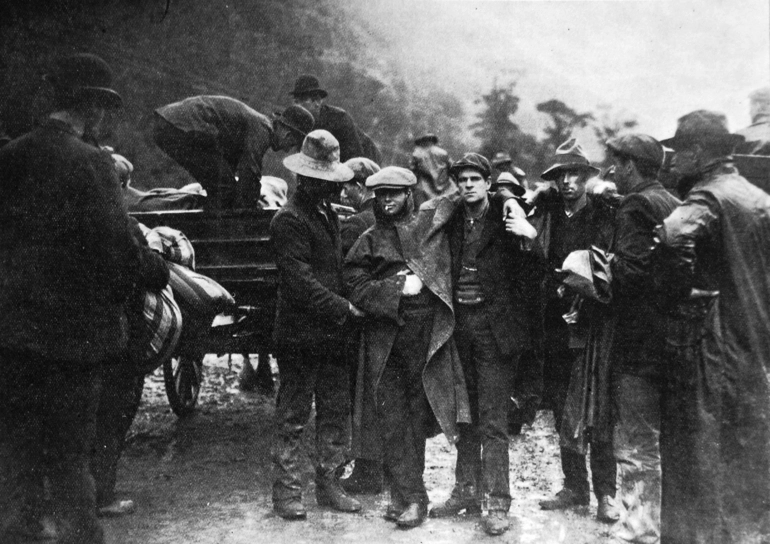 Image: Bringing out Bray to the cart