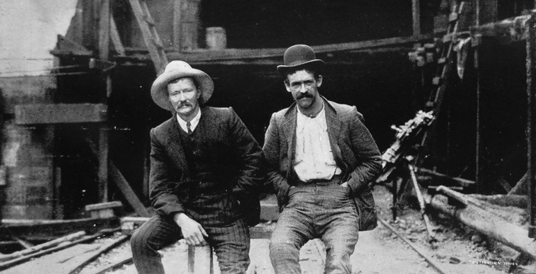 Image: Doyle (on the left) and Duggan