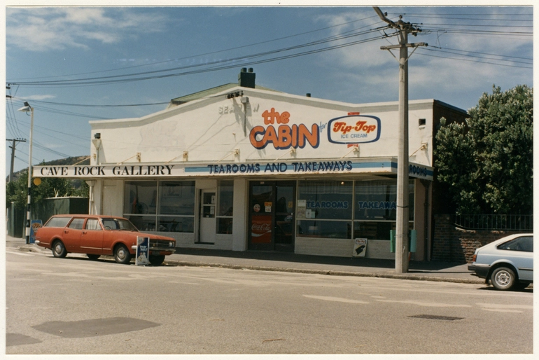 Image: The Cabin tearooms and takeaways on the Esplanade