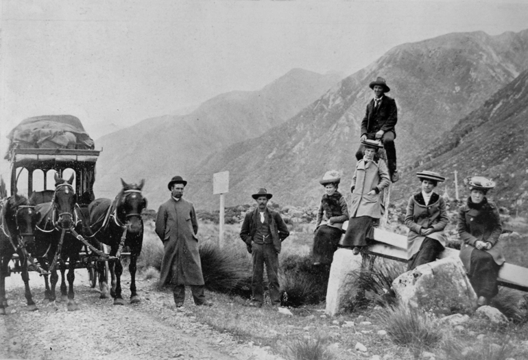 Image: On the dividing line between Canterbury and Westland