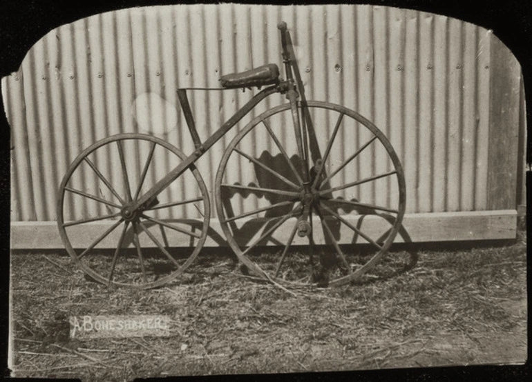 Image: A boneshaker bicycle