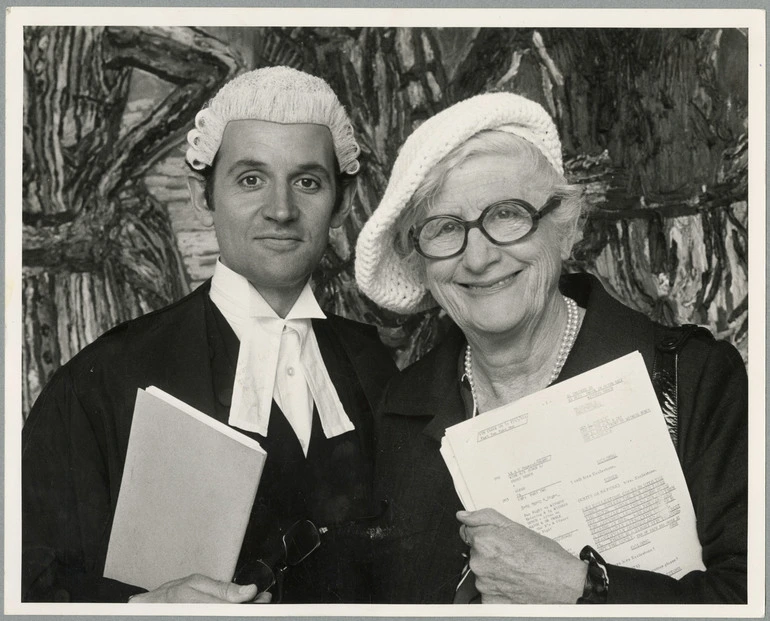 Image: Ngaio Marsh and Jonathan Elsom