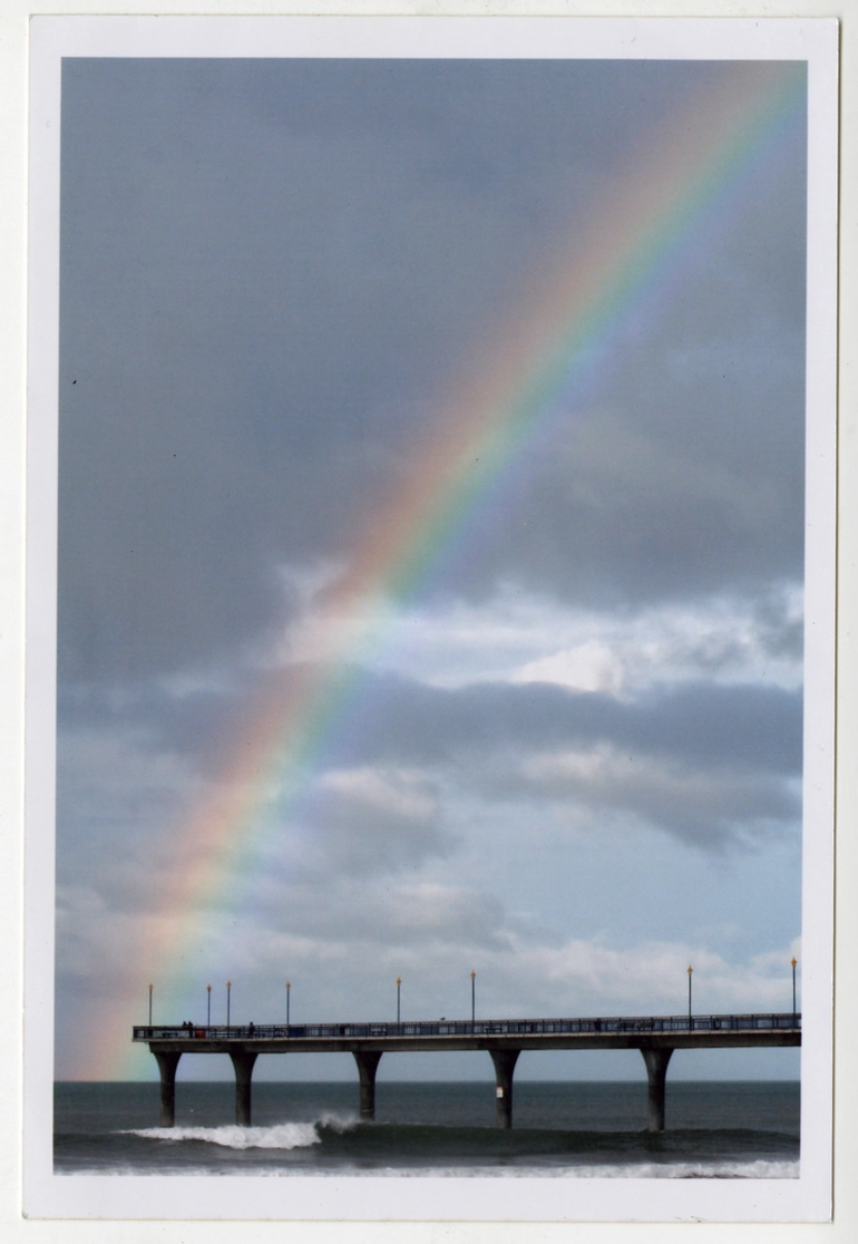 Image: Rainbow at the Pier