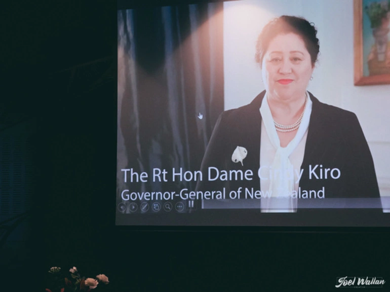 Image: Greeting by Governor General Rt Hon Dame Cindy Kiro