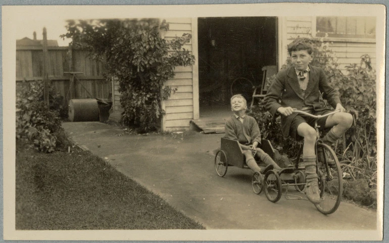Image: Cuthbert and Rex Wilkins