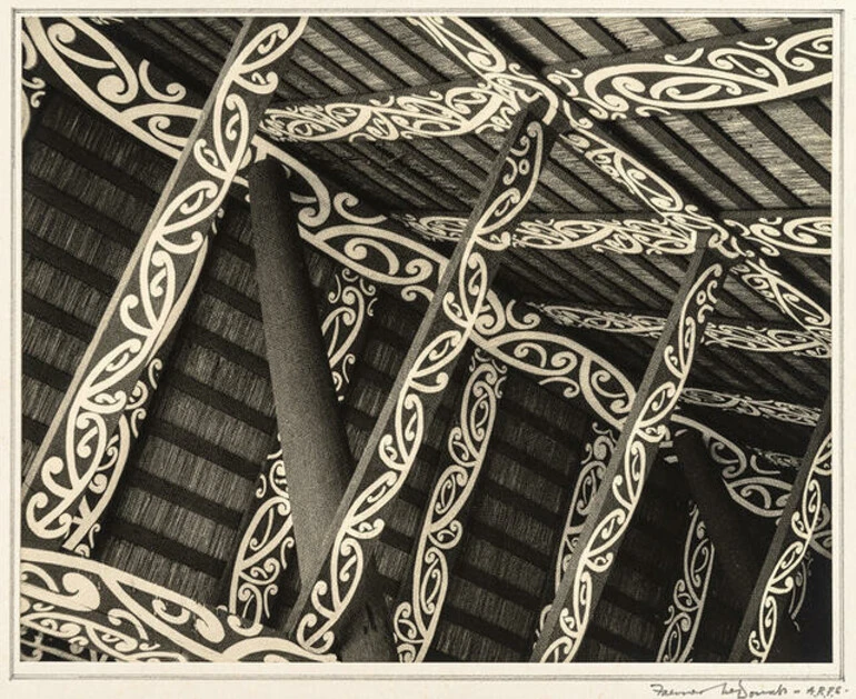 Image: H. Farmer McDonald - Kowhaiwhai composition