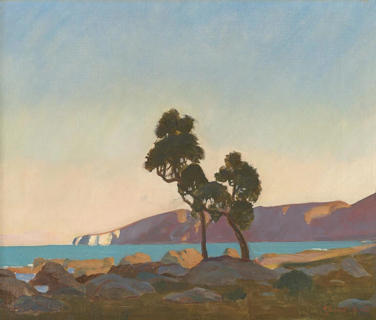 Image: Colin S. Lovell-Smith - Evening