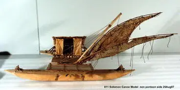 canoe model Image: canoe model
