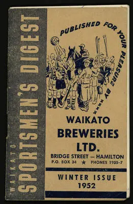Waikato Sportsmen`s Digest Image: Waikato Sportsmen`s Digest