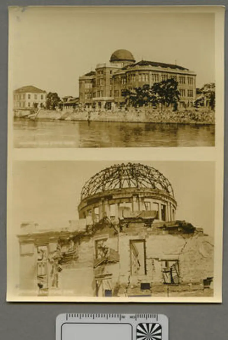 Image: Hiroshima before and after atomic bomb