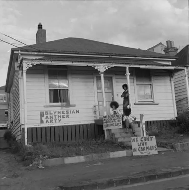 Image: Polynesian Panthers and Old House