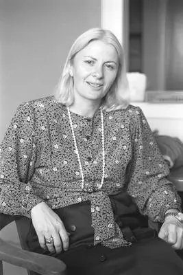 Margaret Wilson at book launch, UBS. Image: Margaret Wilson at book launch, UBS.