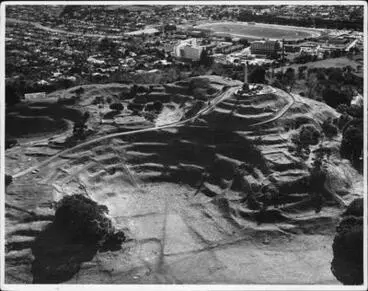 Aerial view of One Tree Hill and Cornwall Park. Image: Aerial view of One Tree Hill and Cornwall Park.