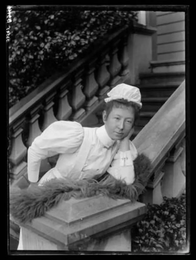 Image: [Portrait of Nurse Pierce, Huia Auckland Private Hospital]