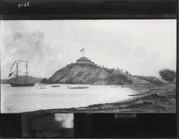 Landing of Samuel Marsden at Rangihoua. Copy of drawing or painting by MT Clayton, 1814. Image: Landing of Samuel Marsden at Rangihoua. Copy of drawing or painting by MT Clayton, 1814.