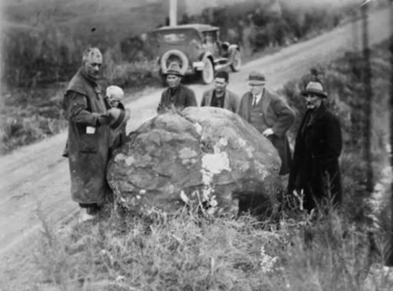 Image: [Sacred stone of Kawakawa]