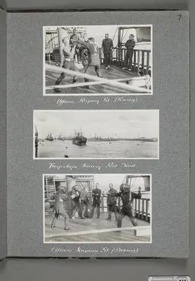 Officers Keeping Fit. (Boxing). Image: Officers Keeping Fit. (Boxing).