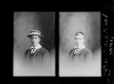 Glass Plate Negative: Owen Merton, CHRISTS COLLEGE Image: Glass Plate Negative: Owen Merton, CHRISTS COLLEGE