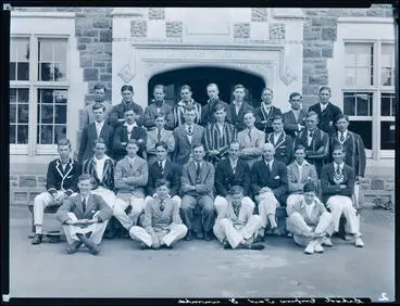 Film Negative: Christ's College Empire Tour group Image: Film Negative: Christ's College Empire Tour group
