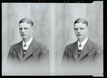 Film Negative: Master J C Richards (twin negative) Image: Film Negative: Master J C Richards (twin negative)