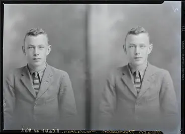 Film Negative: Master Heath Thompson (twin negative) Image: Film Negative: Master Heath Thompson (twin negative)
