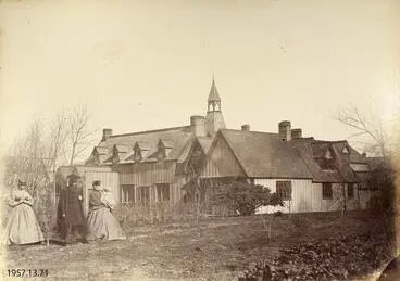 Photograph: Reverend Harris, Headmaster Christ's College Image: Photograph: Reverend Harris, Headmaster Christ's College