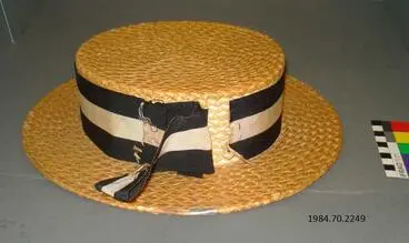 Hat: Christ's College Boater Image: Hat: Christ's College Boater