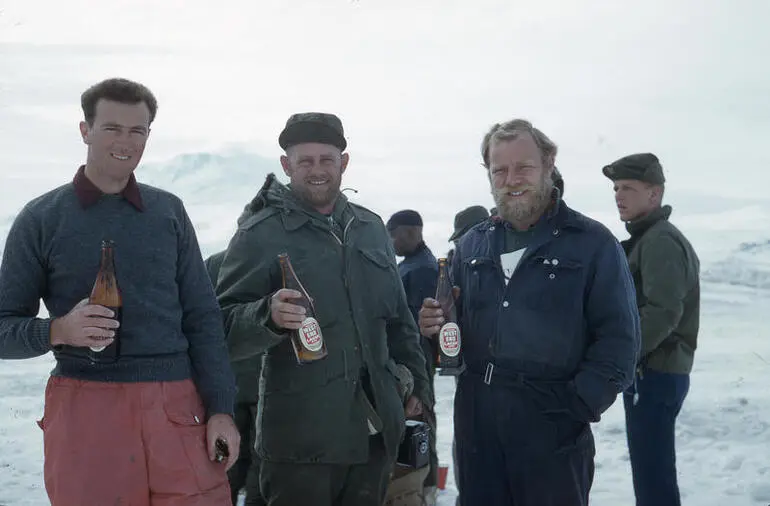 Image: Slide: Men at Scott Base