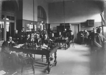 Image: Operating Room, Post and Telegraph Office Oamaru