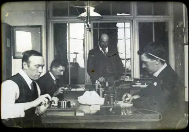 Image: Staff in the Post and Telegraph Office, Oamaru