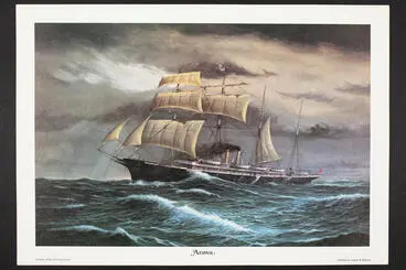 Image: Print: Painting of ARAWA (1884)
