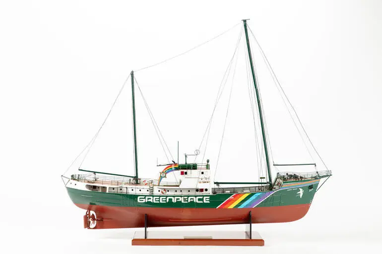 Image: Model:  MV RAINBOW WARRIOR (1955), Greenpeace ship