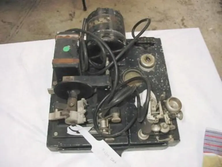 Image: Telegraph Receiver Embossing