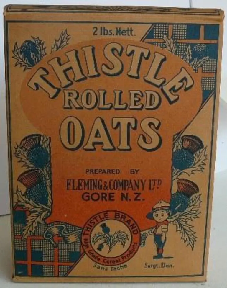 Image: Packet Thistle Rolled Oats