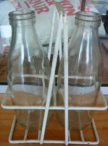 Image: Milk bottle holder