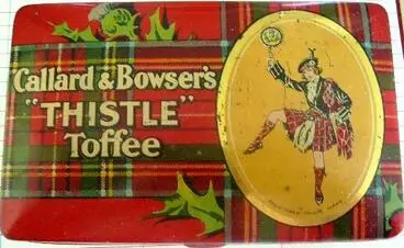 Image: Box Callard & Bowser's Thistle toffee