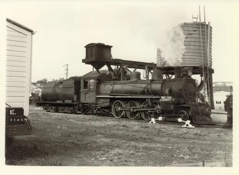 Image: Locomotive Ab 752, Whangarei station, 1959