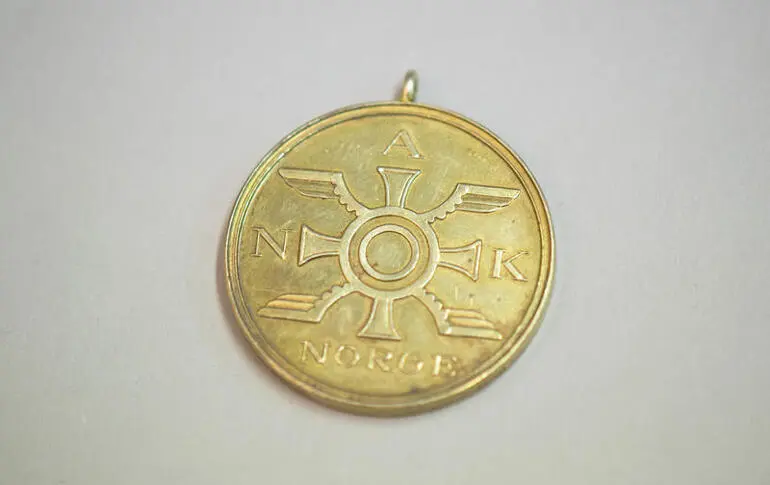 Image: Medal Norge Jean Batten