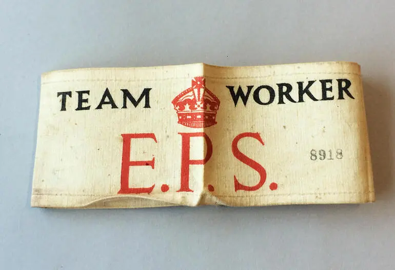 Image: Armband Team Worker, Emergency Precautions Scheme