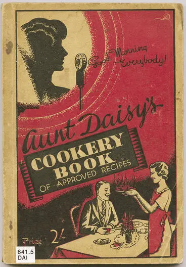Image: Aunt Daisy's cookery book of approved recipes